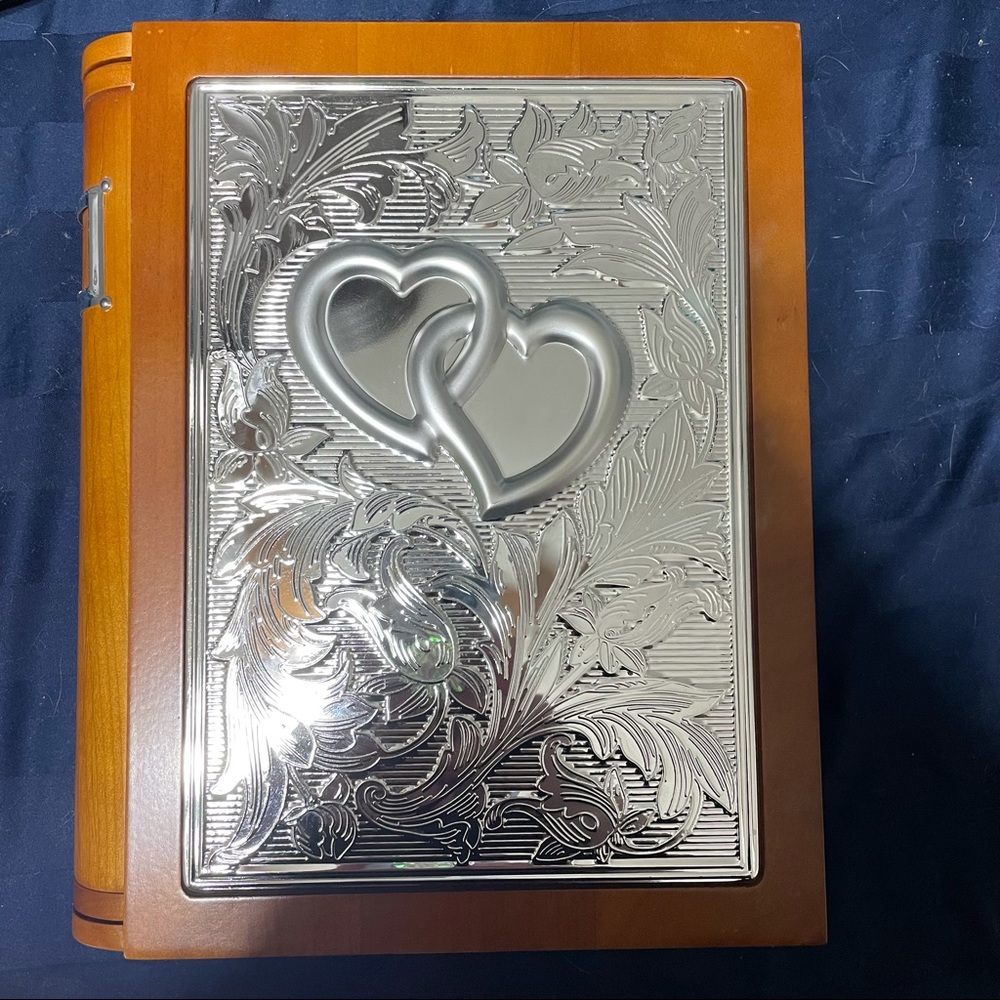 Lenox Silver Plated Wedding Promises Photo Album
